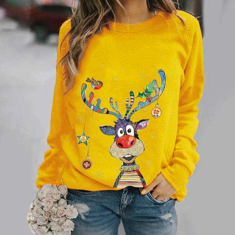 Multicolour Reindeer Sweater