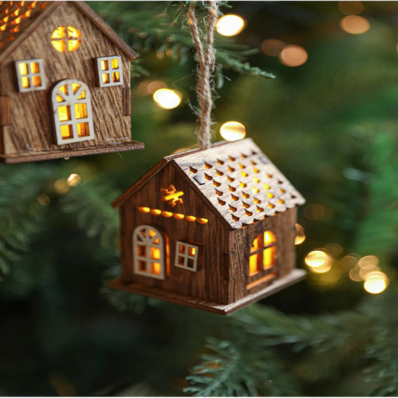 Small House for Christmas Tree Decoration