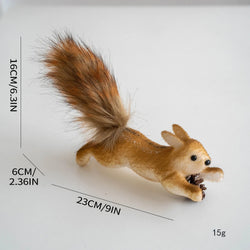 Squirrel for Christmas Tree Decoration (2 Pc)