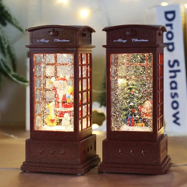 Christmas Themed Phone Booth for Gifting