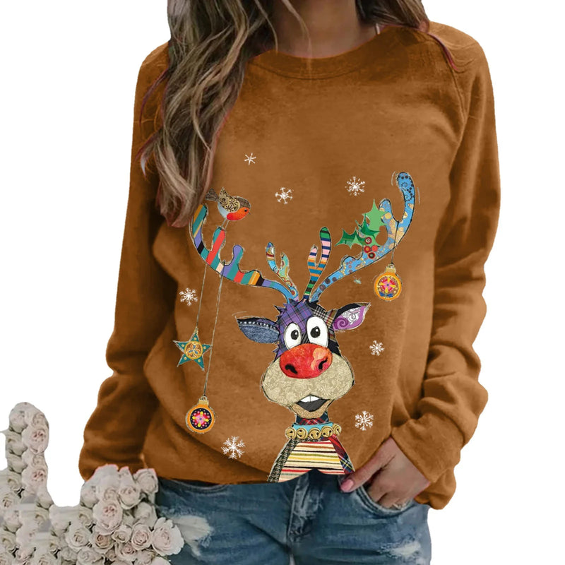 Multicolour Reindeer Sweater