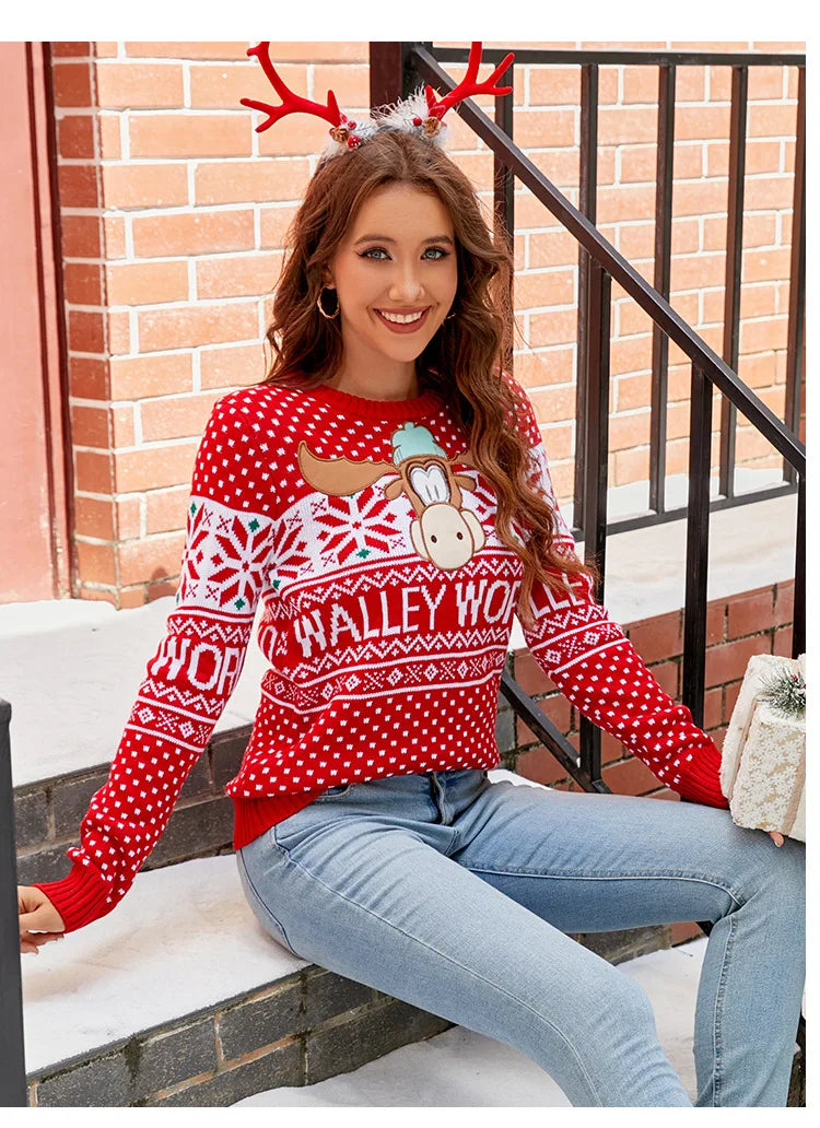 Multipattern Christmas Sweater