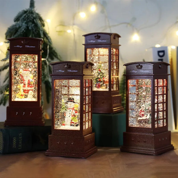 Christmas Themed Phone Booth for Gifting