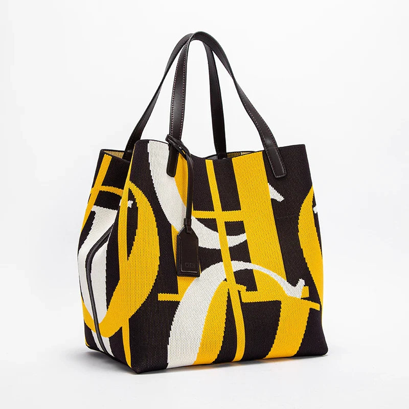 Elysian Woven Luxe Handbag