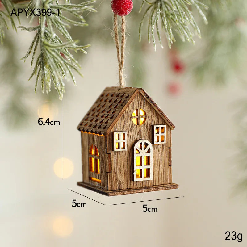 Small House for Christmas Tree Decoration