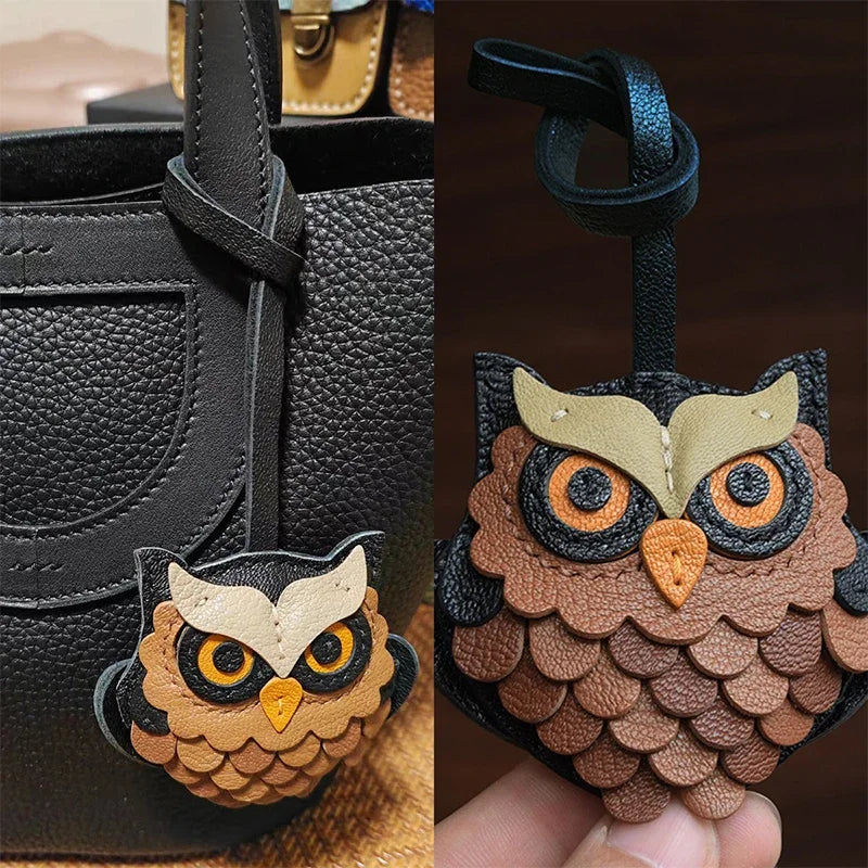 Night Owl Handcrafted Charm