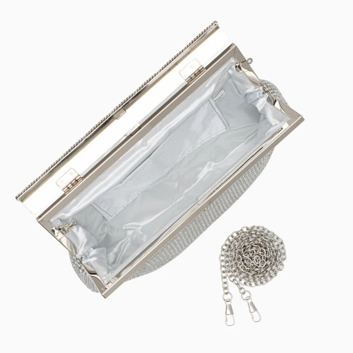 Luxury Glamour Diamond Clutch Bag - Sparkling Evening Bag for Special Occasions