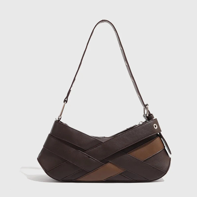 Elysian Buckle-Strap Shoulder Bag
