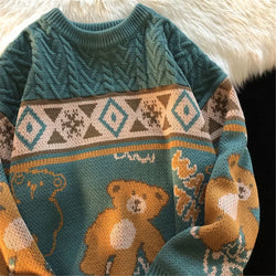 Christmas Themed Snow Bear Sweater