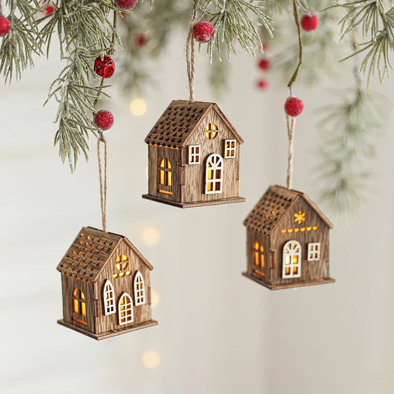 Small House for Christmas Tree Decoration