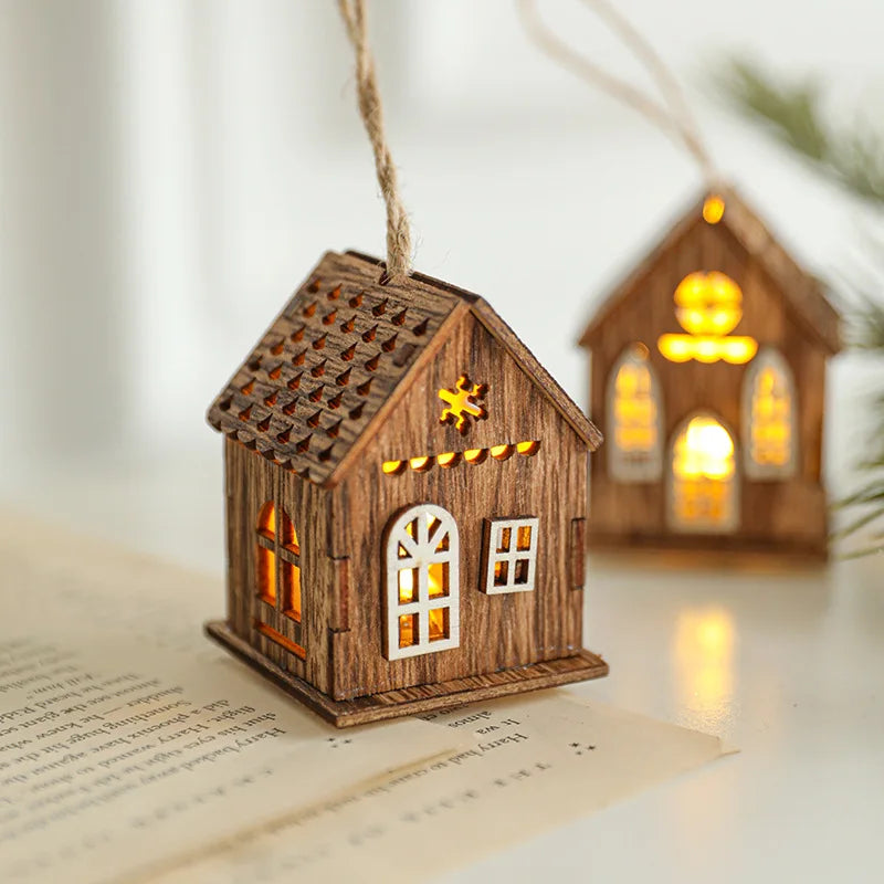 Small House for Christmas Tree Decoration