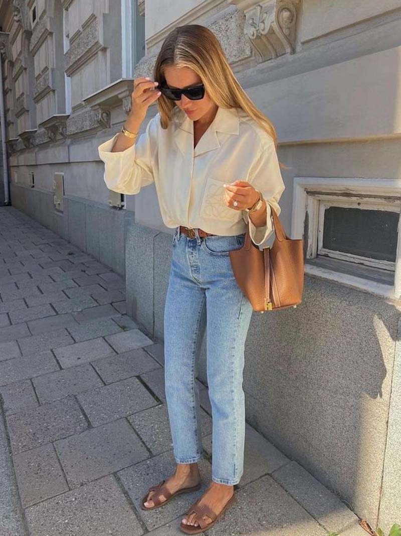 Sac seau en cuir vegan