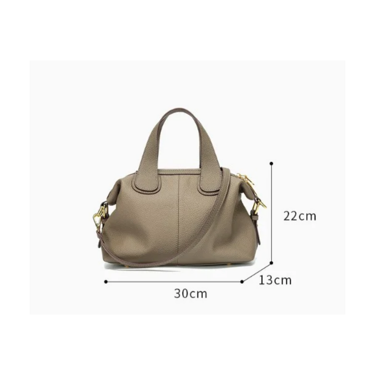 Lunévre Genuine Leather Shoulder Crossbody Bag