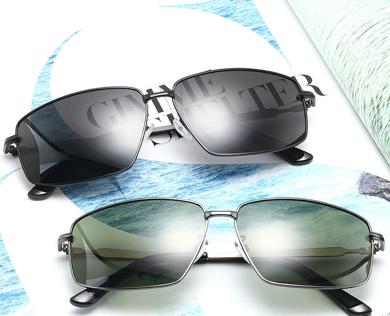 Idir Gold Olive Polarized Sunglasses