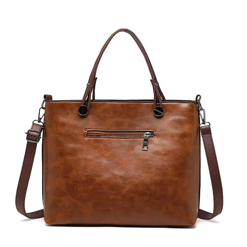 Borsa a tracolla in pelle Solana Luxe