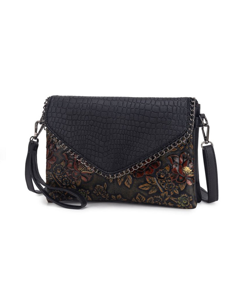 VelvetBloom Luxe Chain Crossbody