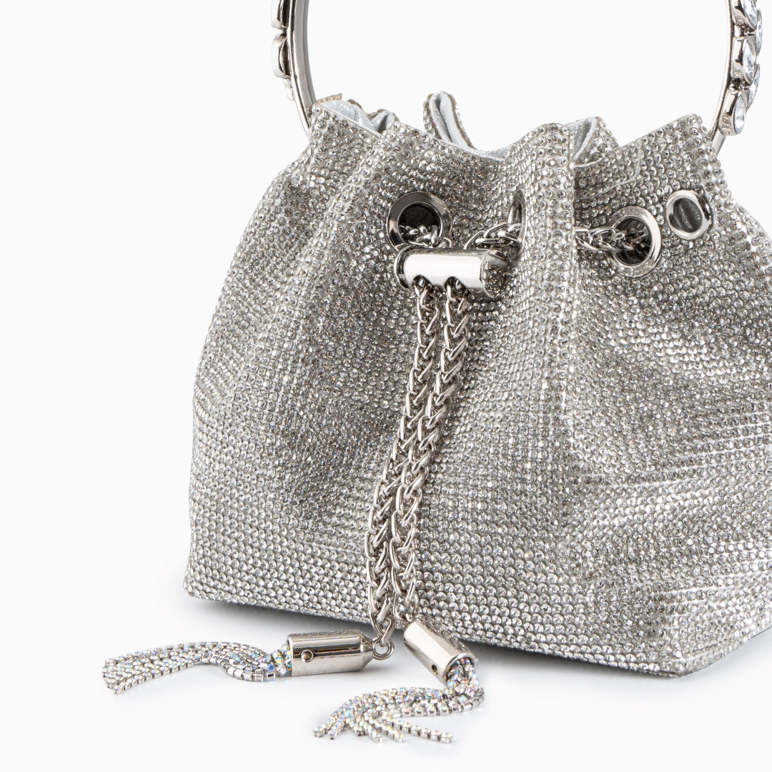 Borsa a mano Stella con strass – glamour ed elegante
