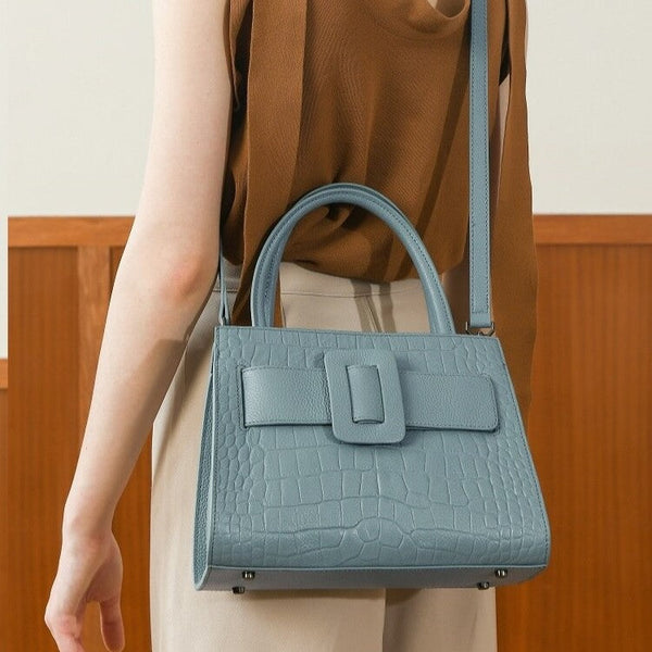Sac fourre-tout en cuir Amelia – Élégant et pratique