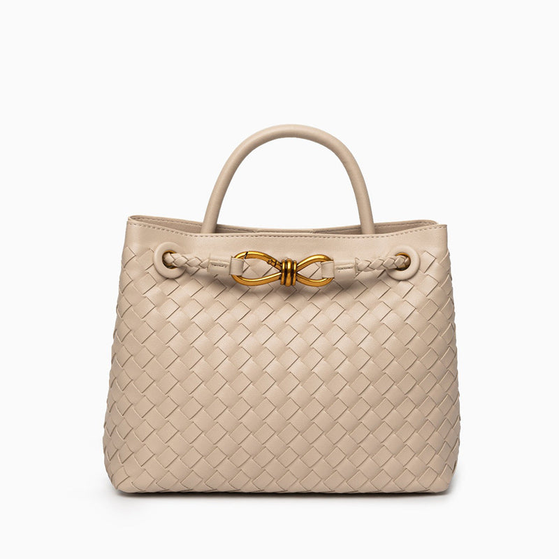 Elegant Woven Crossbody Bag for Timeless Style and Everyday Use