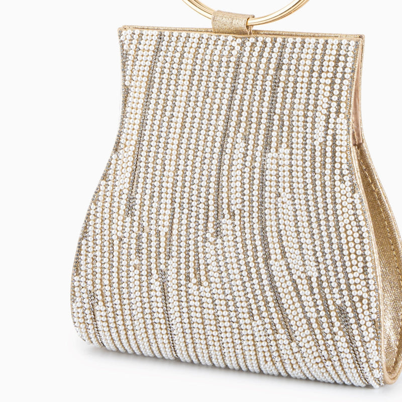 Luxe Shimmering Handbag - Elegant and Versatile  Bag