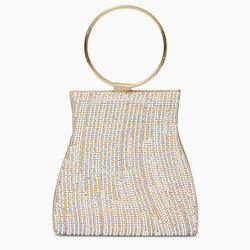 Luxe Shimmering Handbag - Elegant and Versatile  Bag