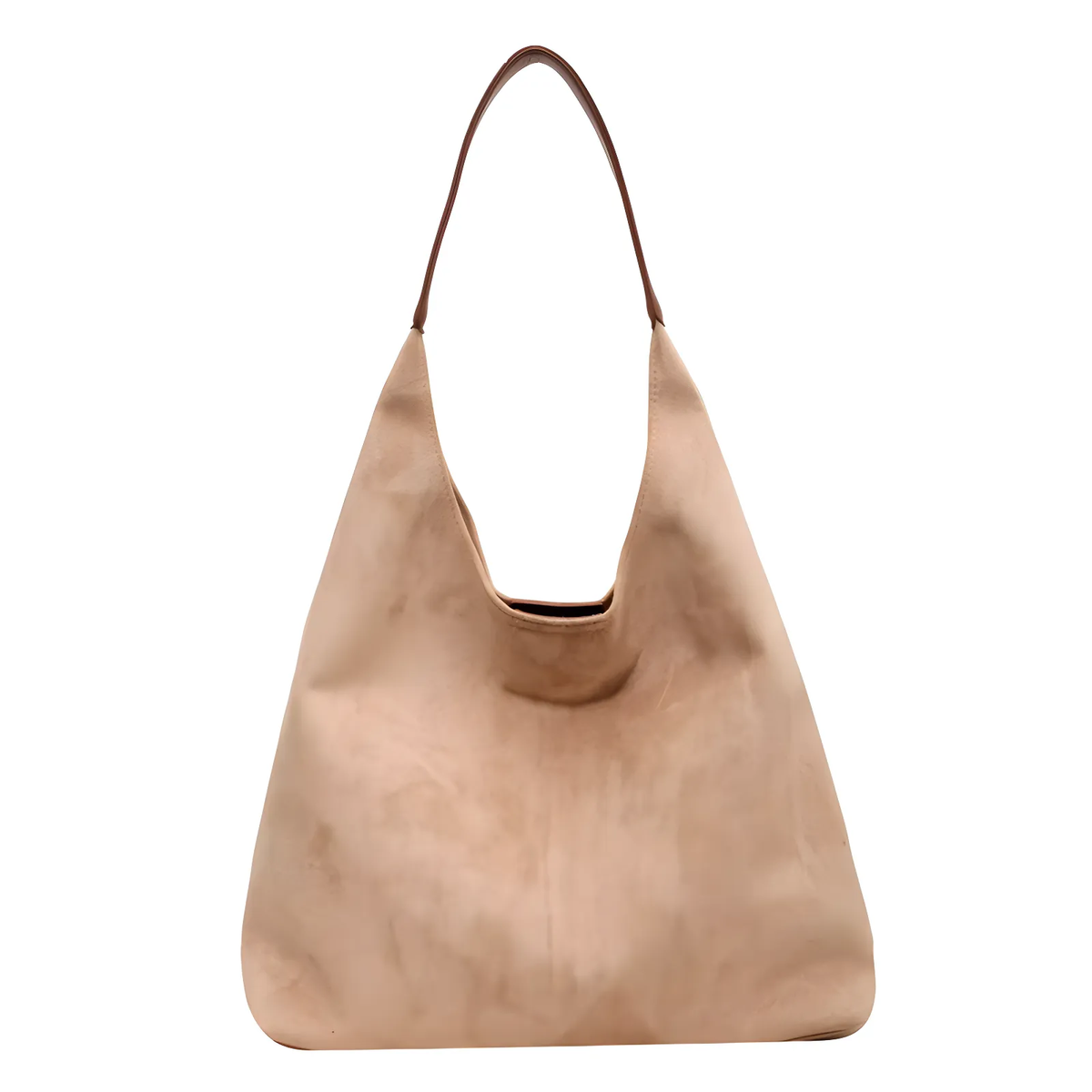 Sac fourre-tout quotidien en suède végan chic