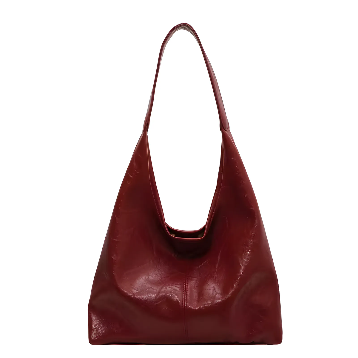 Sac fourre-tout en cuir vieilli vintage chic