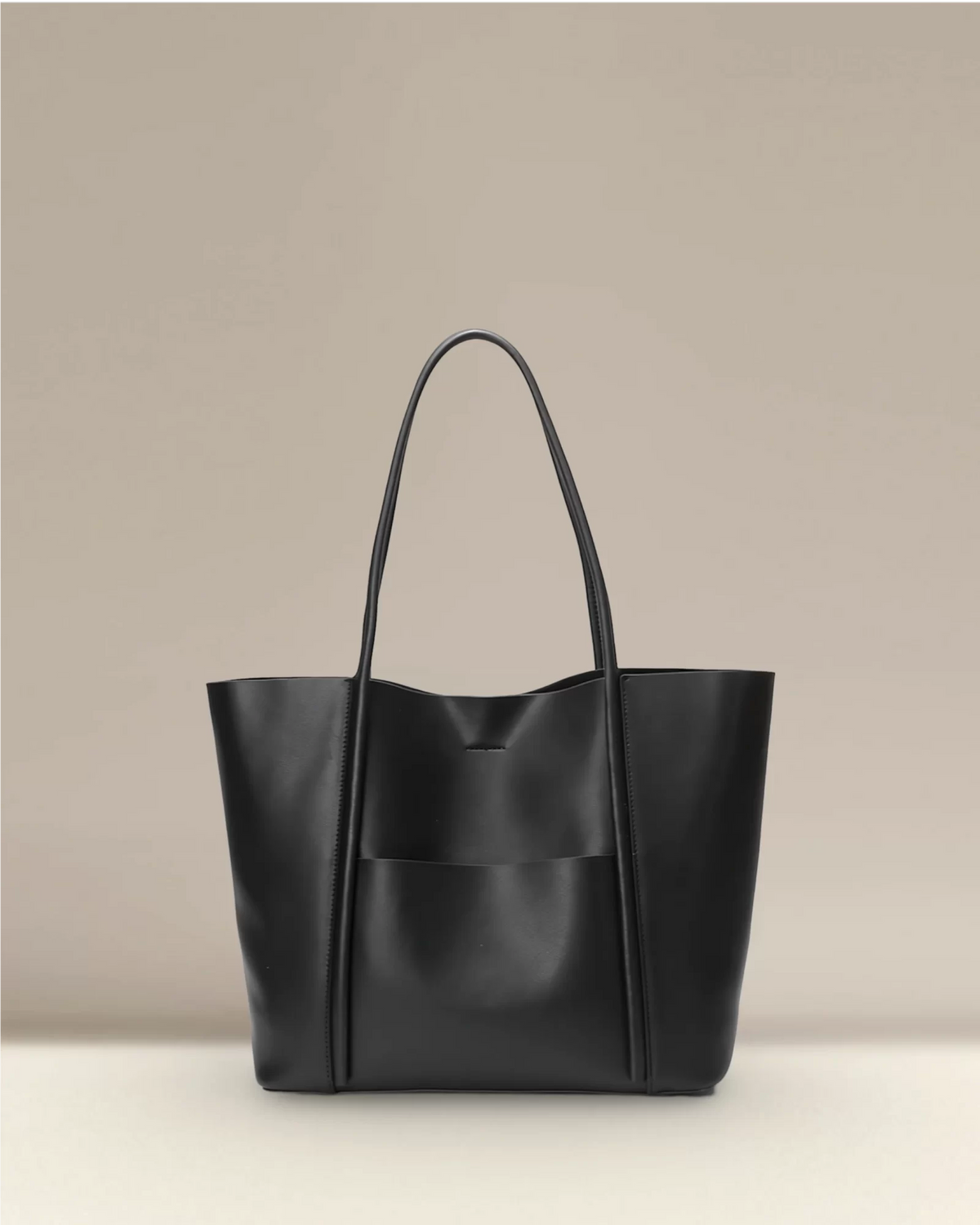 Urban Chic Leather Laptop Tote