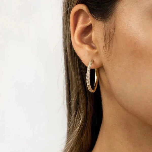 Halo Hoop Earrings - UnfoldSerenity